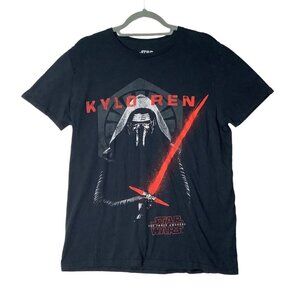 Star Wars The Force Awakens Kylo Ren Graphic Tee Men Medium Sith The Dark Side